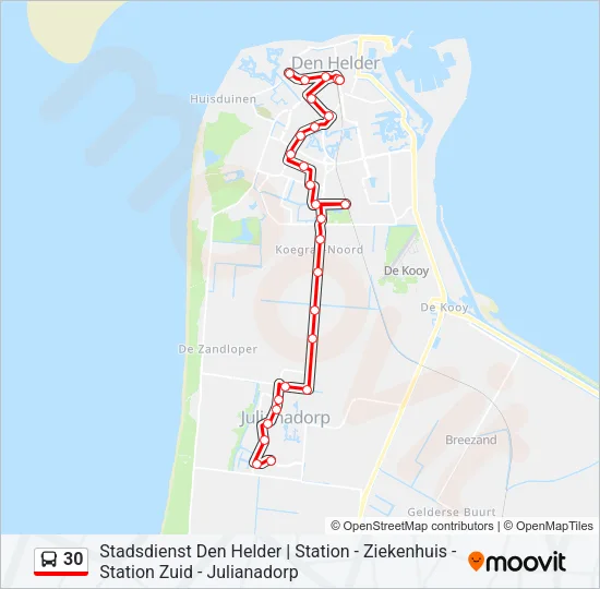 30  Line Map