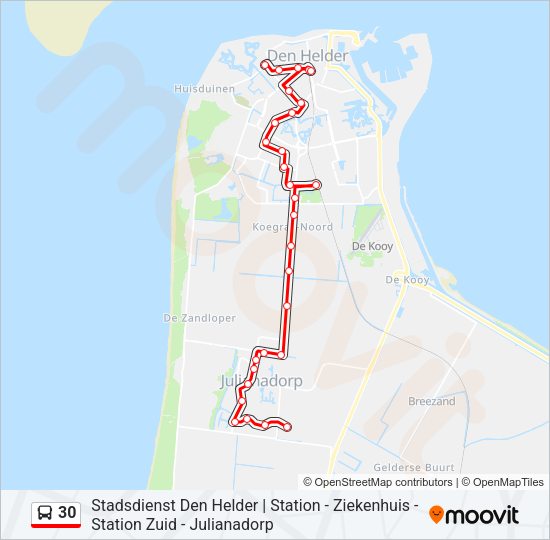 30  Line Map