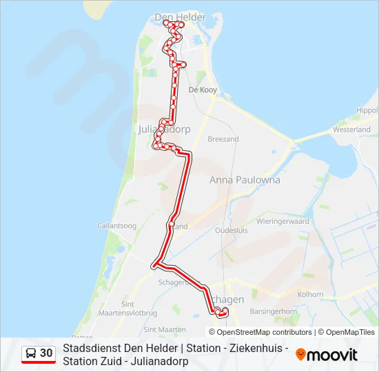 30  Line Map