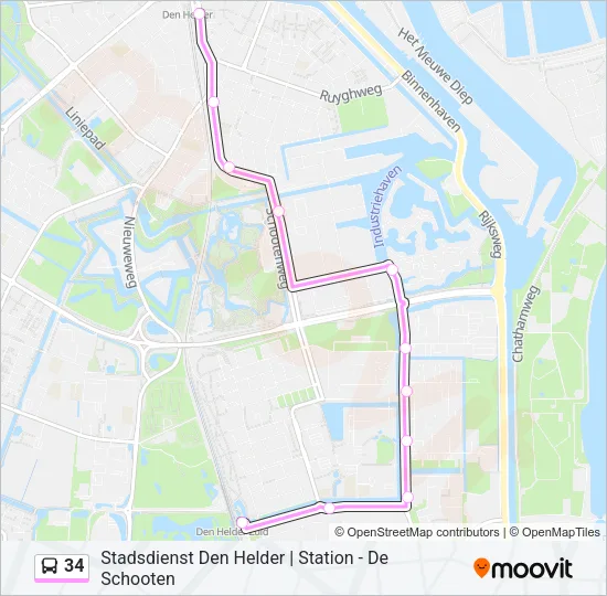 34  Line Map
