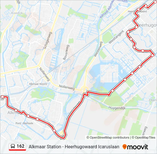 162  Line Map