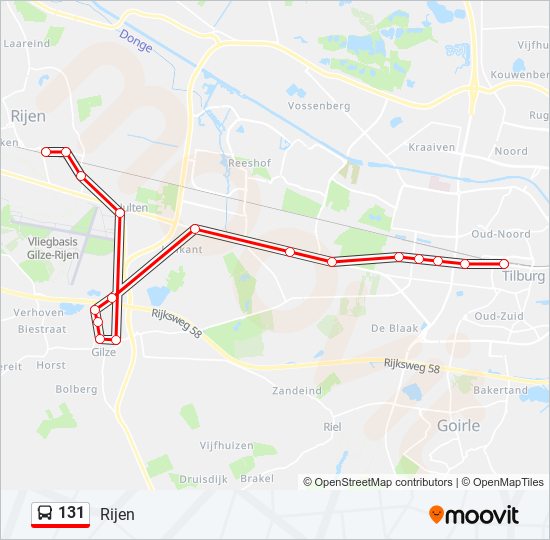 131-route-schedules-stops-maps-rijen-updated