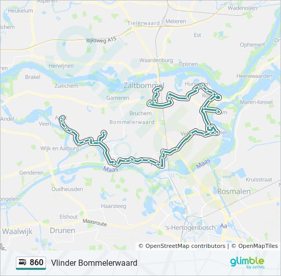 Bus 860 Route Map 860 Route: Schedules, Stops & Maps - Aalst (Updated)