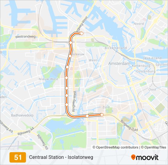 51 Metro Line Map