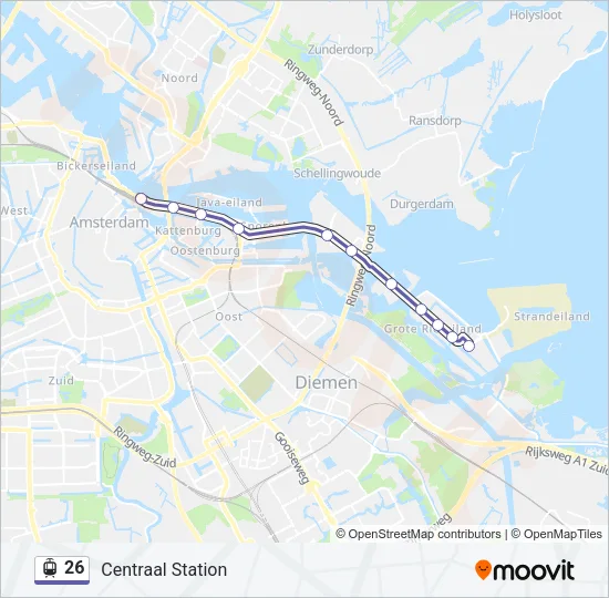 26 Light Rail Line Map