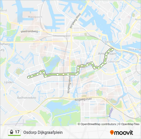 17 Light Rail Line Map