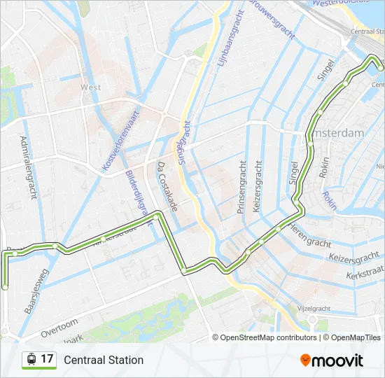17 Light Rail Line Map