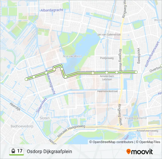 17 Light Rail Line Map
