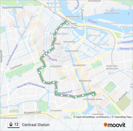 12 Light Rail Line Map
