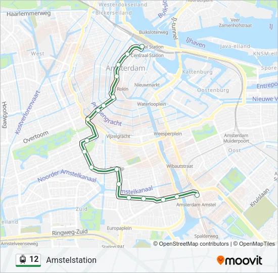 12 Light Rail Line Map