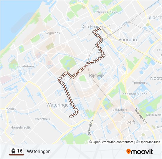 16 light rail Line Map