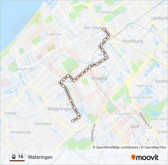 16 Light Rail Line Map