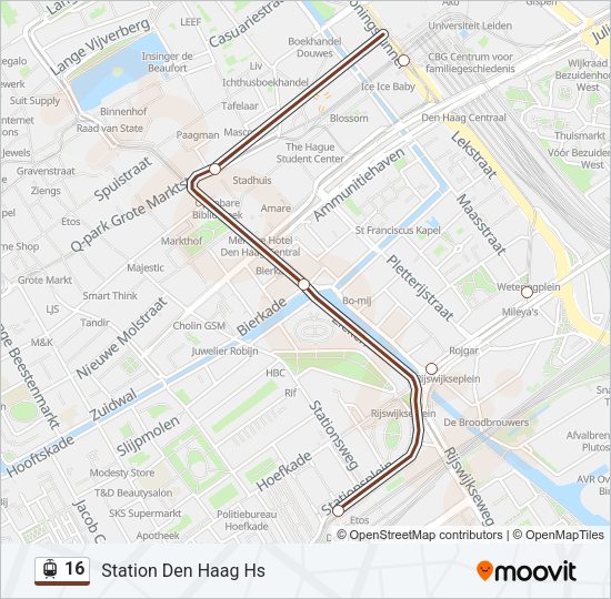 16 Light Rail Line Map