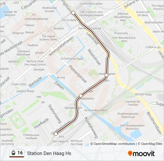16 Light Rail Line Map