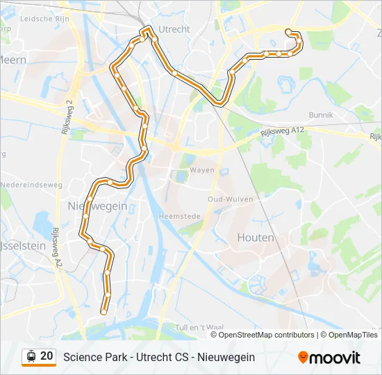 20 Light Rail Line Map