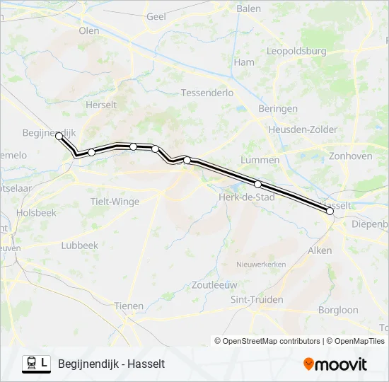 L Train Line Map