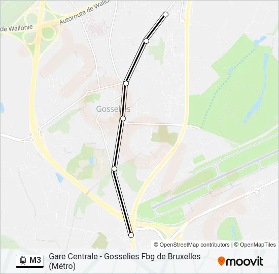 M3  Line Map