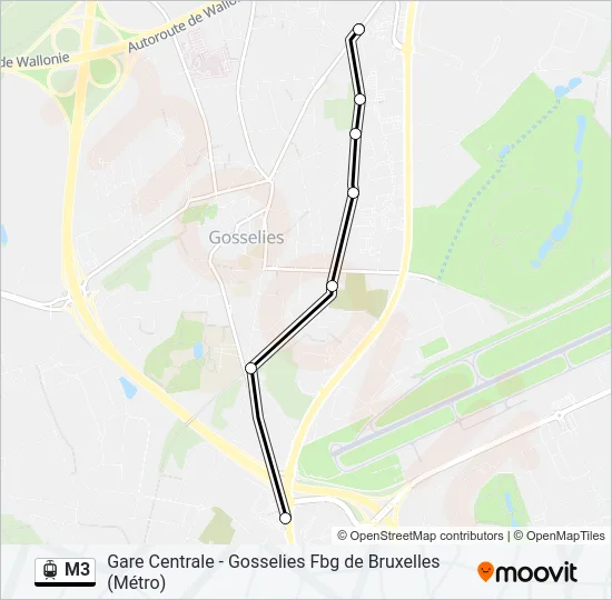 M3  Line Map