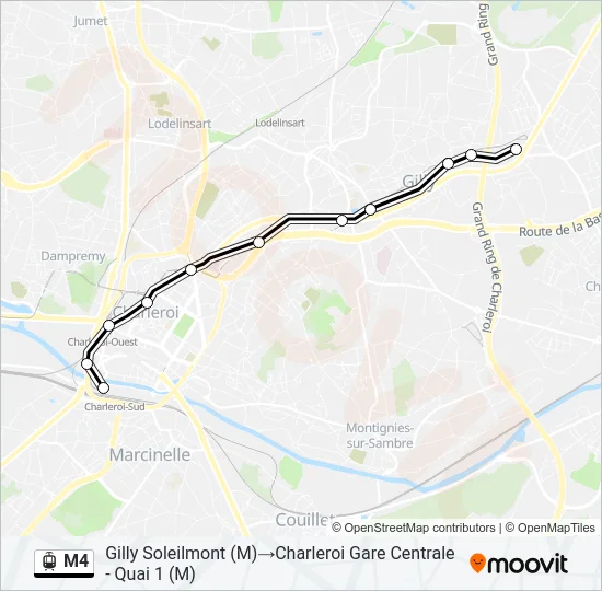 M4  Line Map