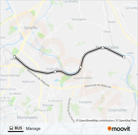 BUS Line Map