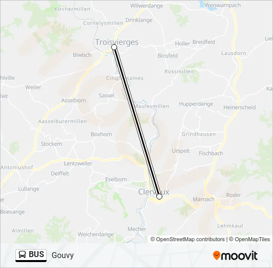 BUS Line Map