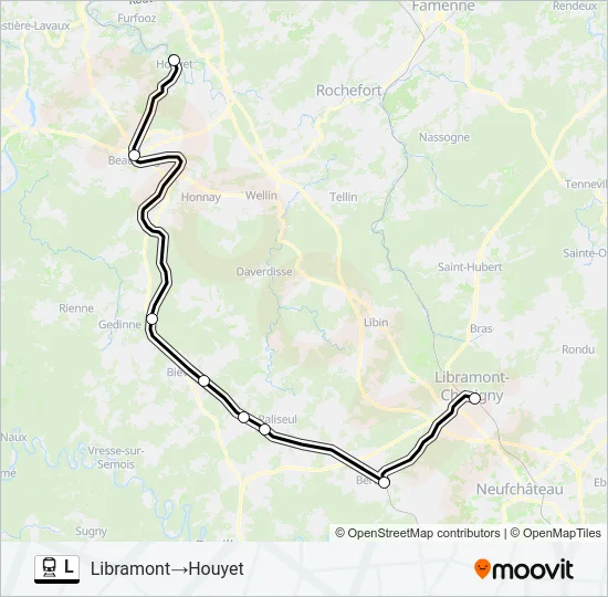 L Train Line Map