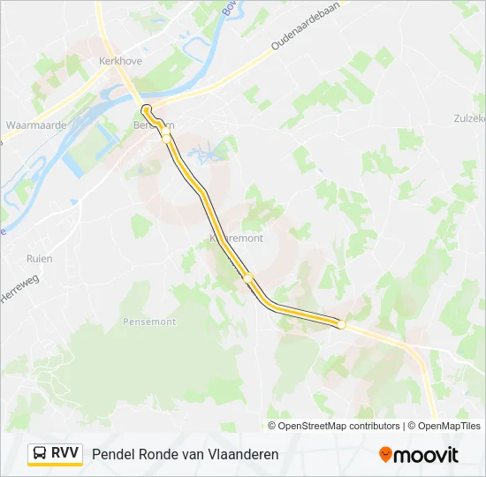 RVV Bus Line Map