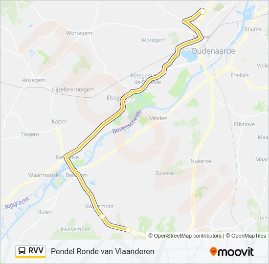 RVV Bus Line Map