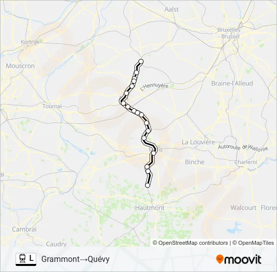 L Train Line Map