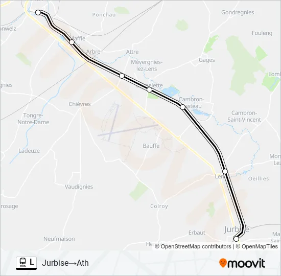 L Train Line Map