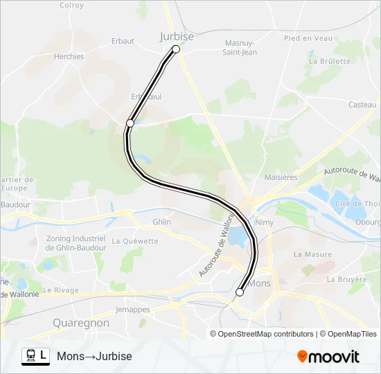 L Train Line Map
