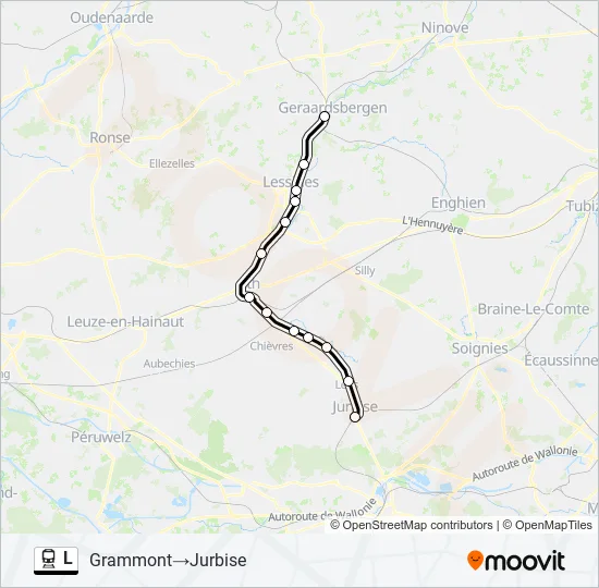 L Train Line Map