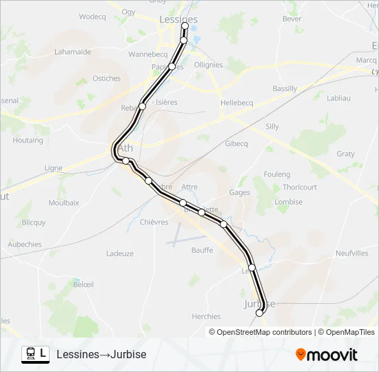 L Train Line Map