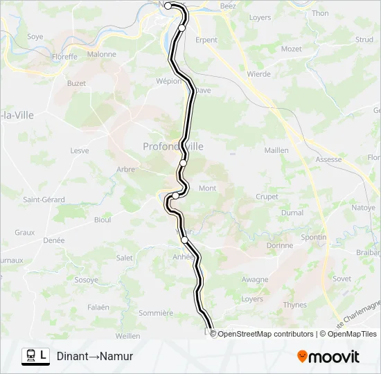 L Train Line Map