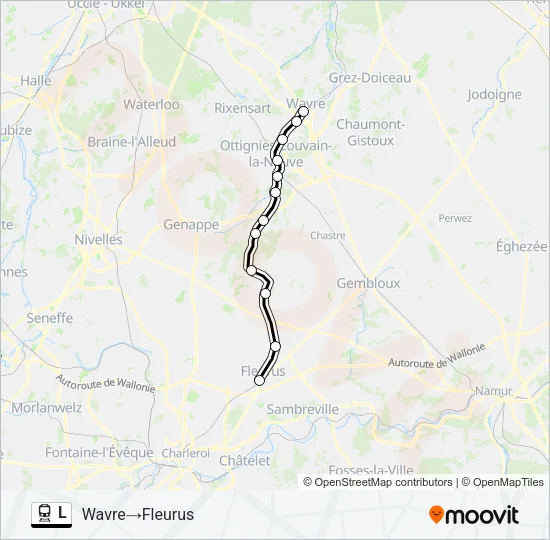 L Train Line Map