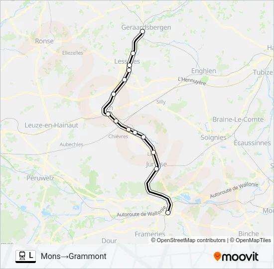 L Train Line Map