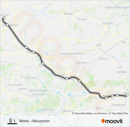 L Train Line Map