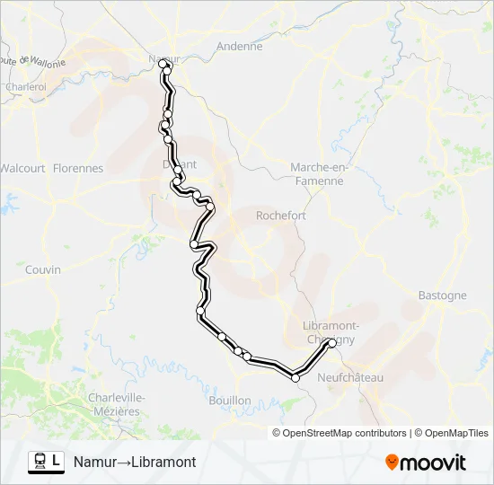 L Train Line Map