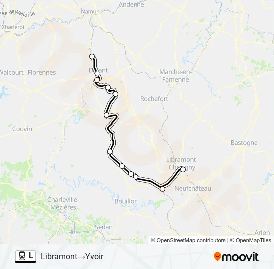L Train Line Map