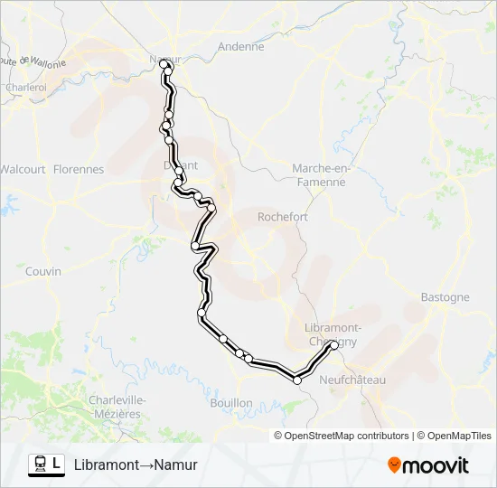 L Train Line Map