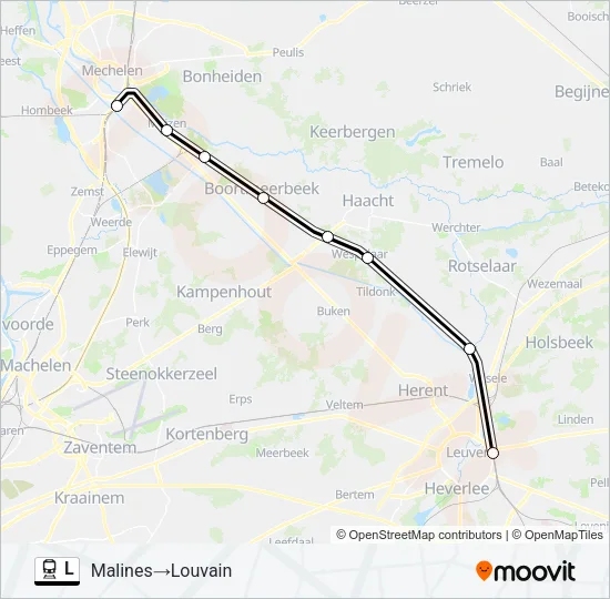 L Train Line Map