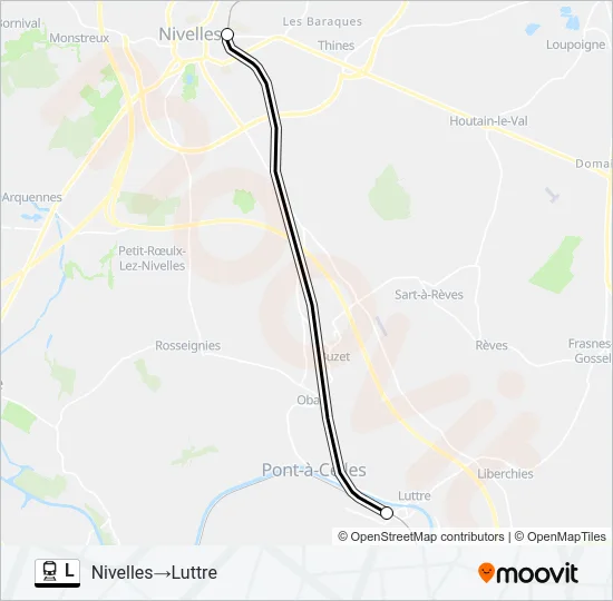 L Train Line Map