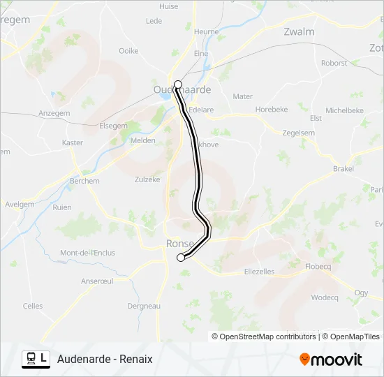 L Train Line Map