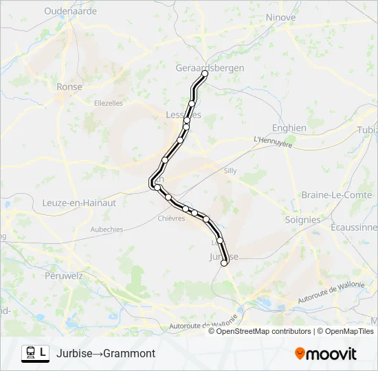 L Train Line Map