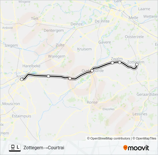 L Train Line Map