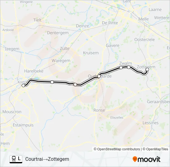 L Train Line Map
