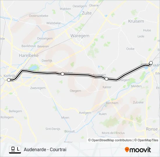 L Train Line Map