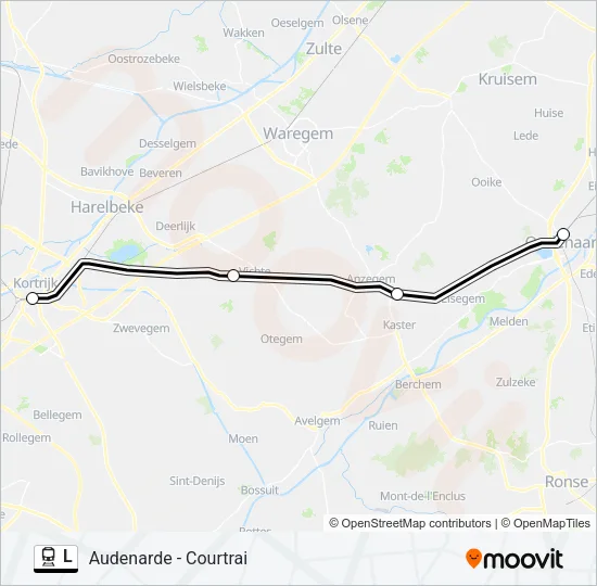 L Train Line Map