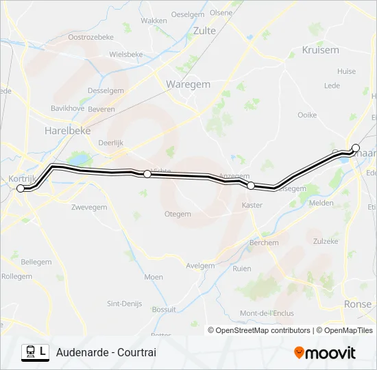 L Train Line Map
