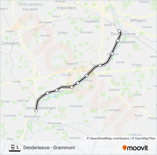 L Train Line Map